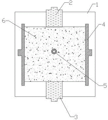 Cementing material condensation process monitoring method and application thereof