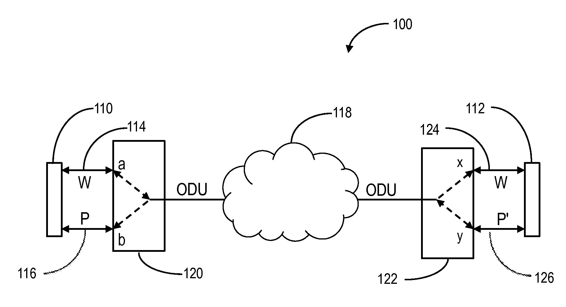 Methods and systems of preserving client overhead bytes in optical transport network tunneling applications