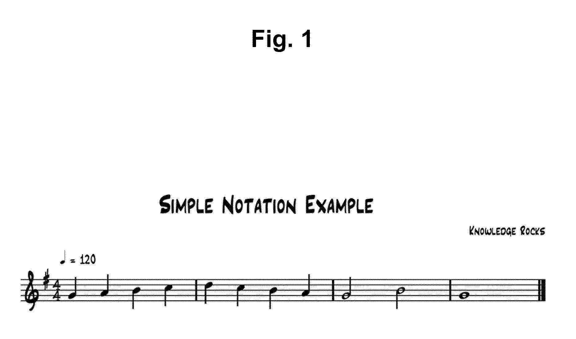 Automatic positioning of music notation
