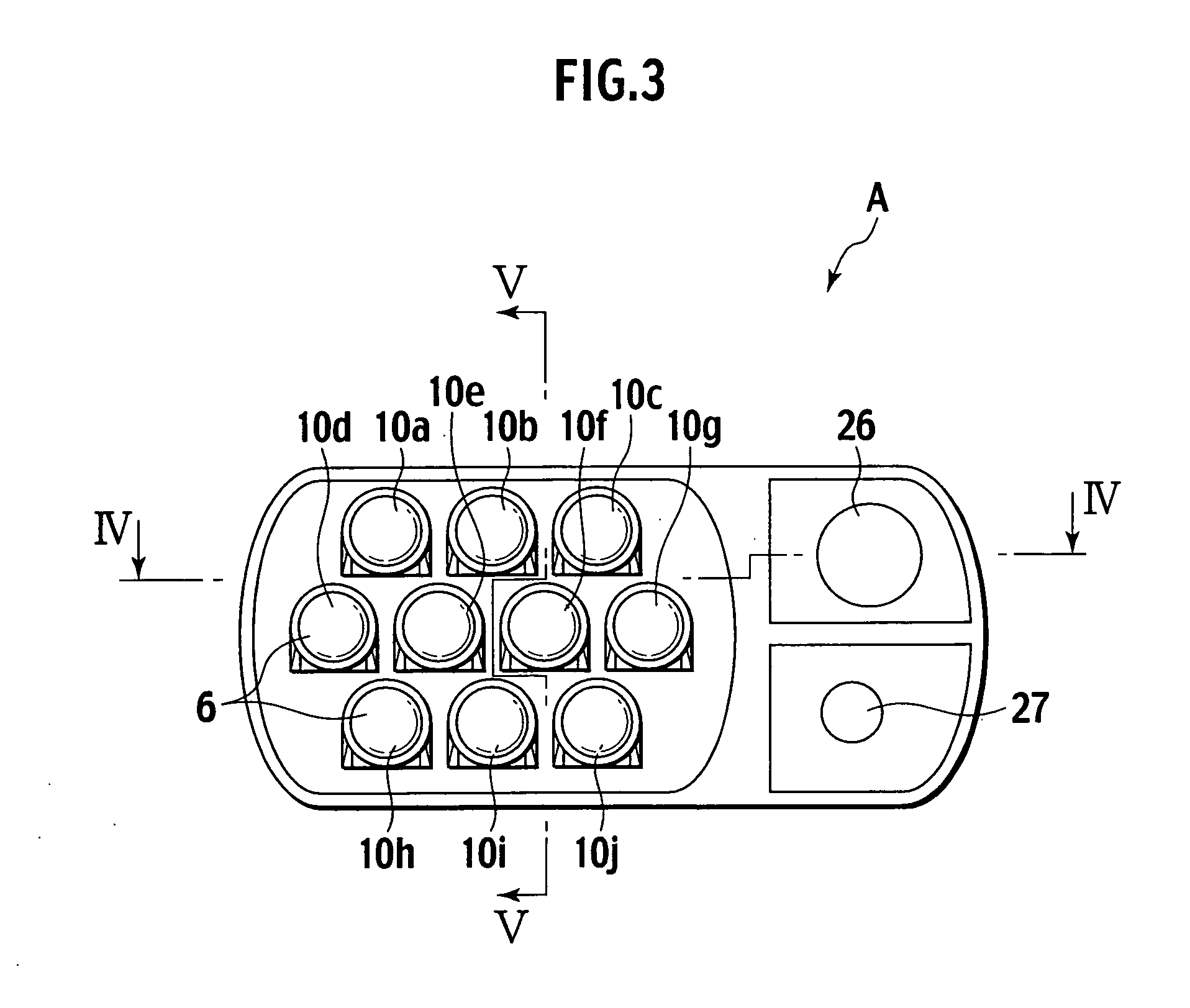 Projector type vehicular lamp device