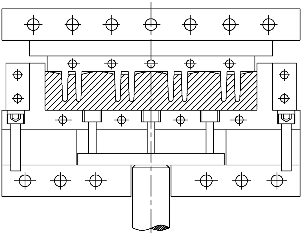 A method for manufacturing integral wall panels with thin-walled super-high ribs