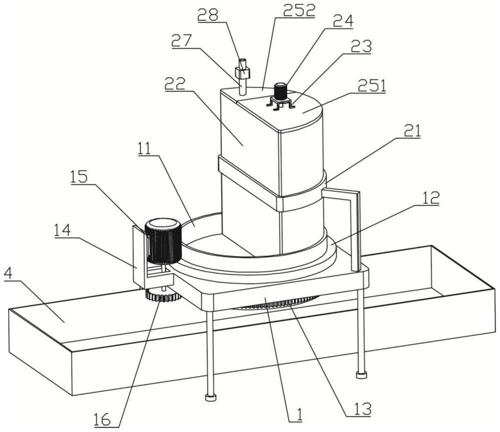 Environment-friendly flowback fluid treatment device