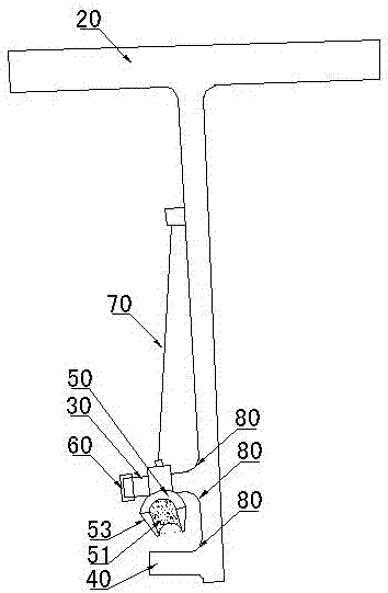 Negative bending moment steel strand threading tool and its application method