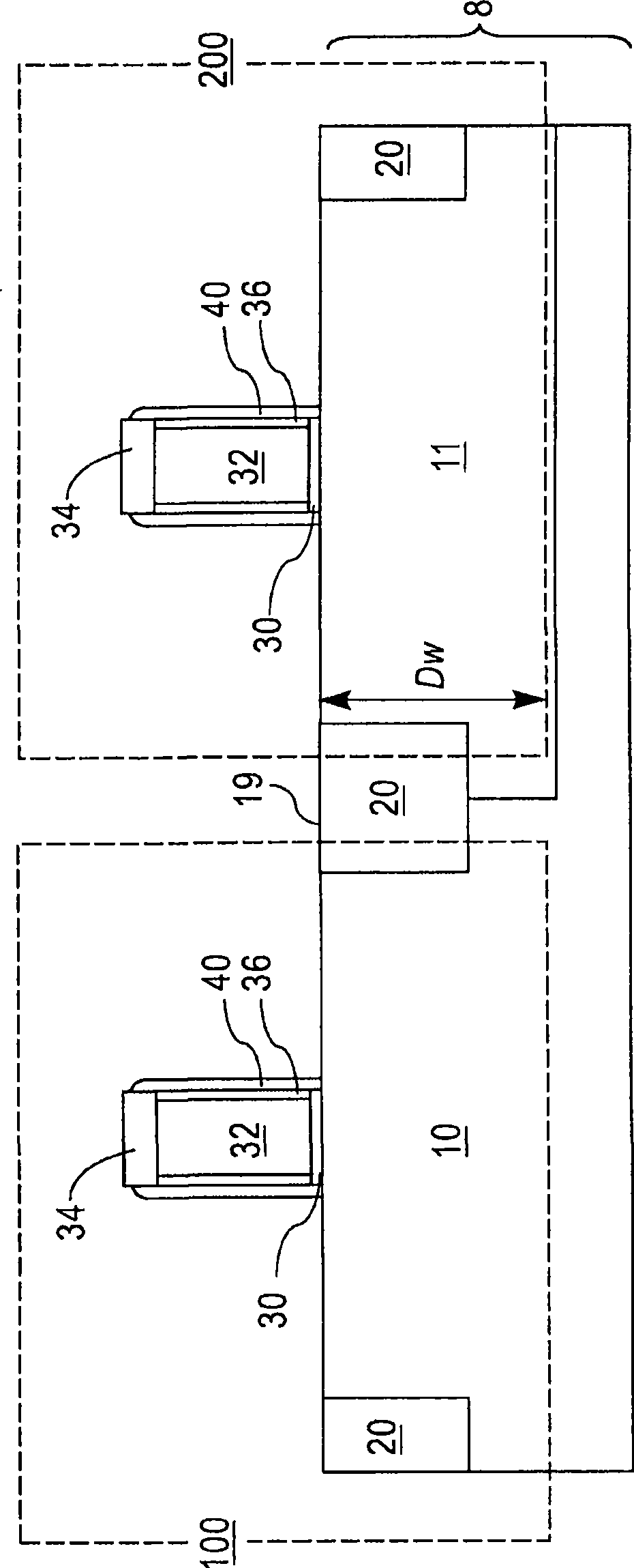 MOSFET having a high stress in the channel region and fabricating method thereof