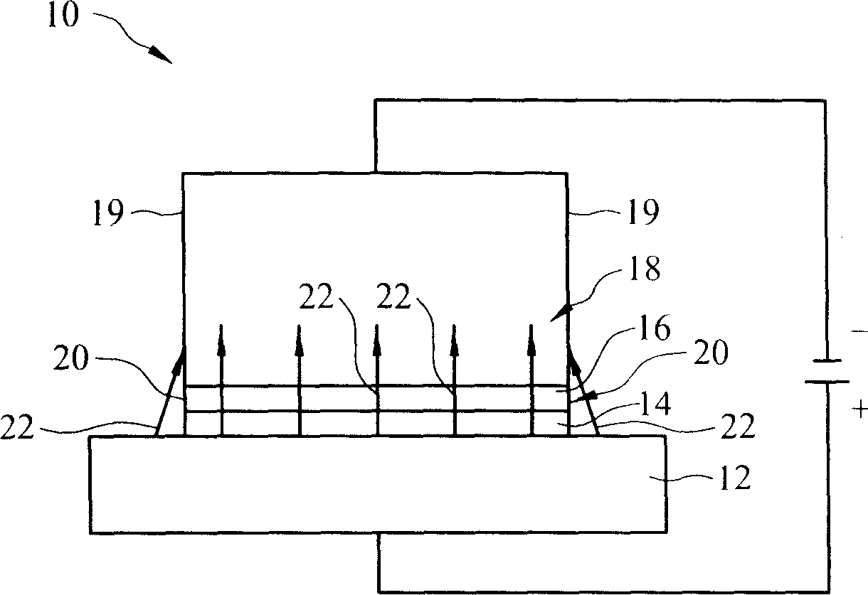 Pyramid-shaped capacitor structure and its manufacturing method