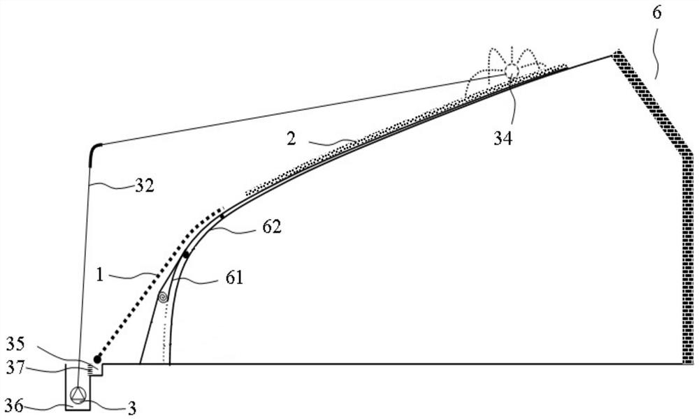 Hydrophilic cooling agent and application thereof