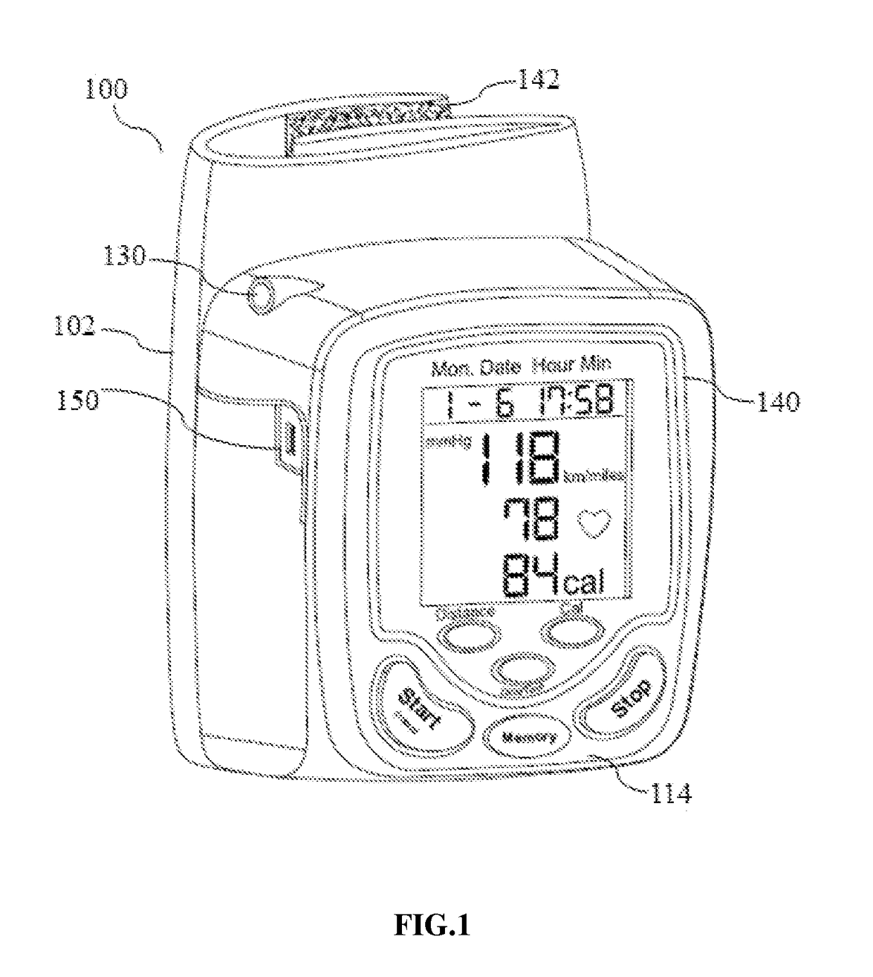 Fitness monitoring device