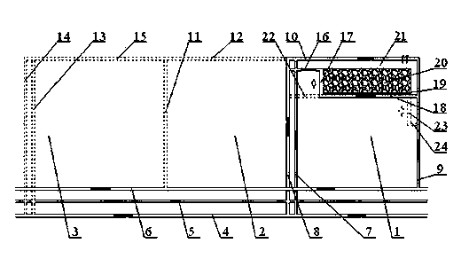 Z-shaped ventilation method and system for gob-side entry of coalface