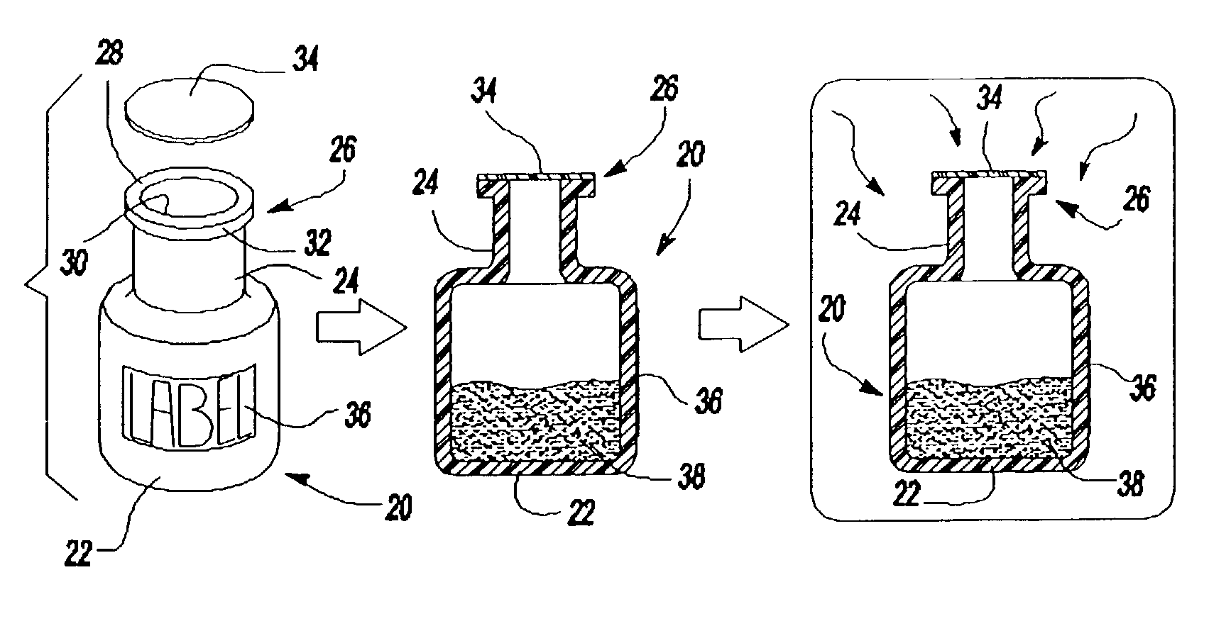 Method of fusing a component to a medical storage of transfer device and container assembly