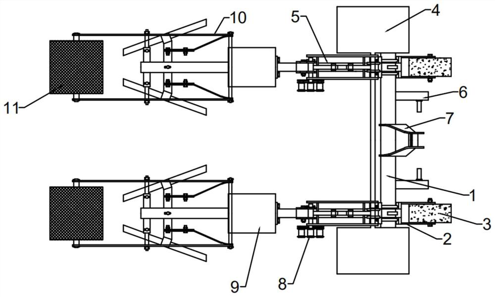 Soil coverer of built-in hole wheel type seeder