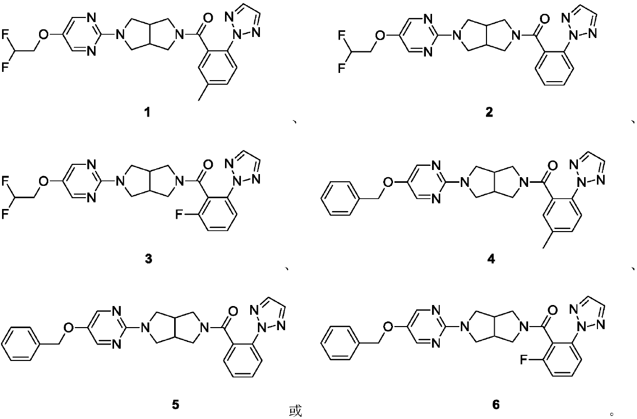 Octahydropyrrolo[3,4-c]pyrrole derivative and application thereof