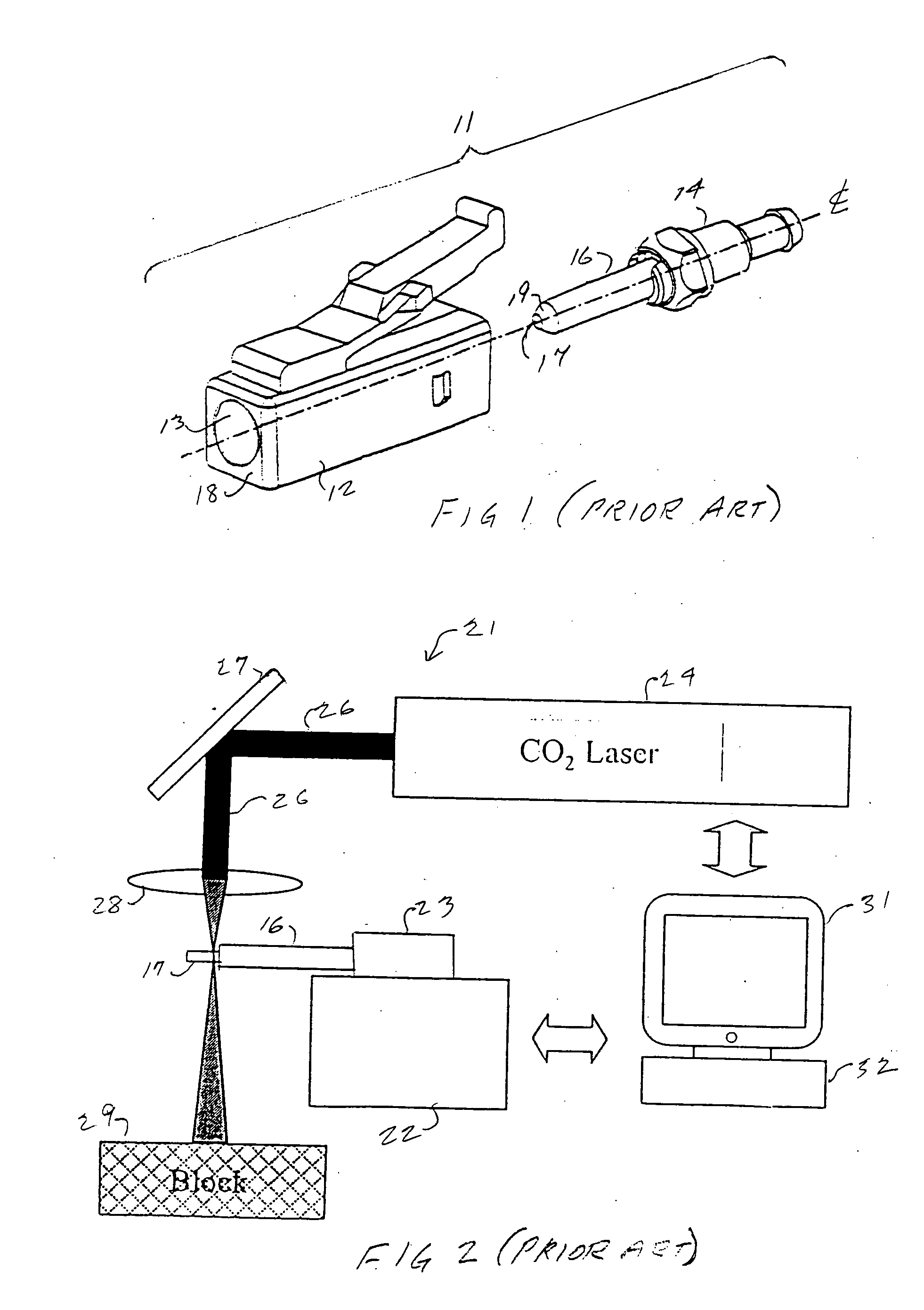 Laser cleaving method and apparatus for optical fiber cables