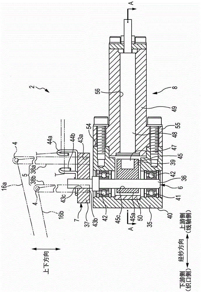 Edge forming device for loom