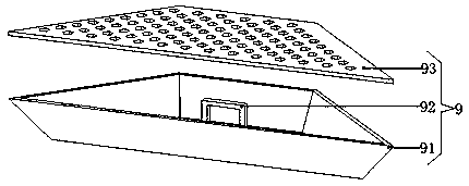 Non-ferrous metal alloy material cutting device