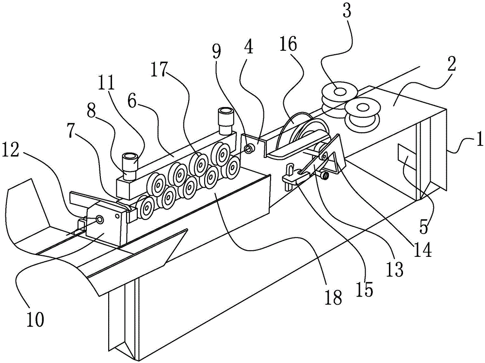 Wire feeding device for multi-functional terminal machine