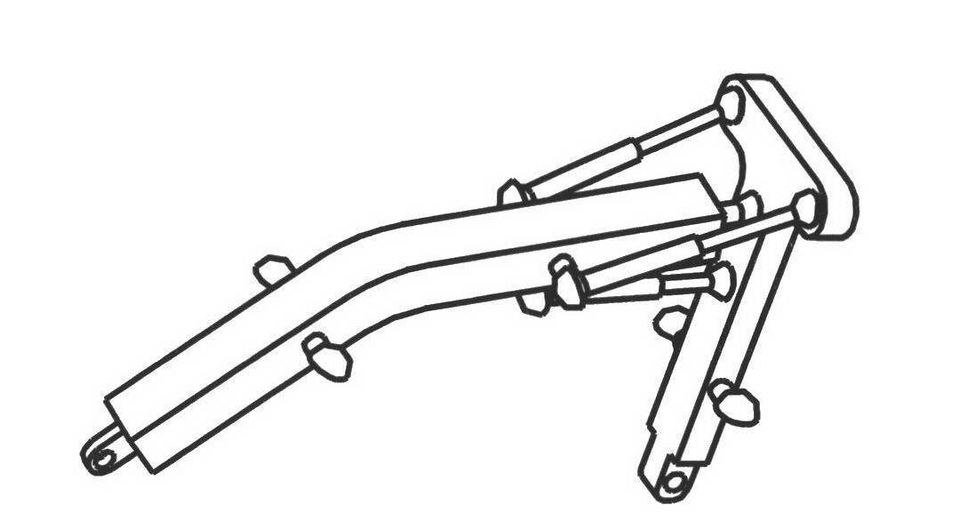 Spatial seven-mobility robot mechanism