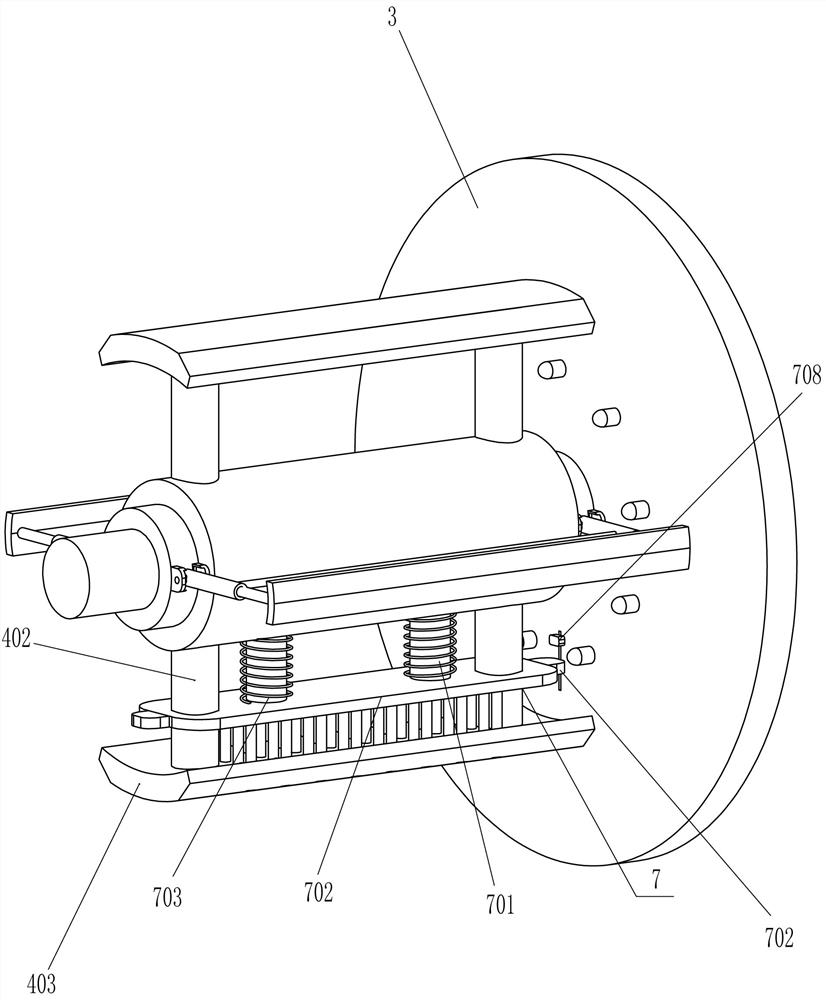 A herbal grinding device with cleaning function