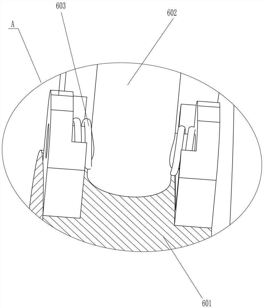 A herbal grinding device with cleaning function