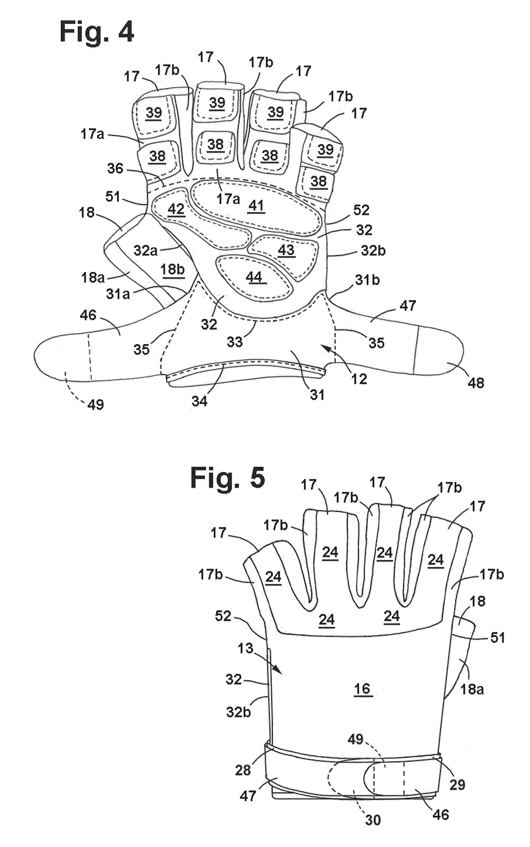 Overlapping Palm Glove