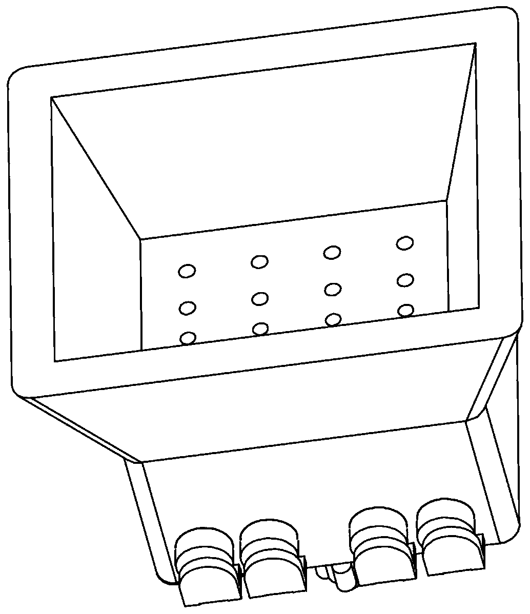 Waste oil treating device for smoke exhaust ventilator