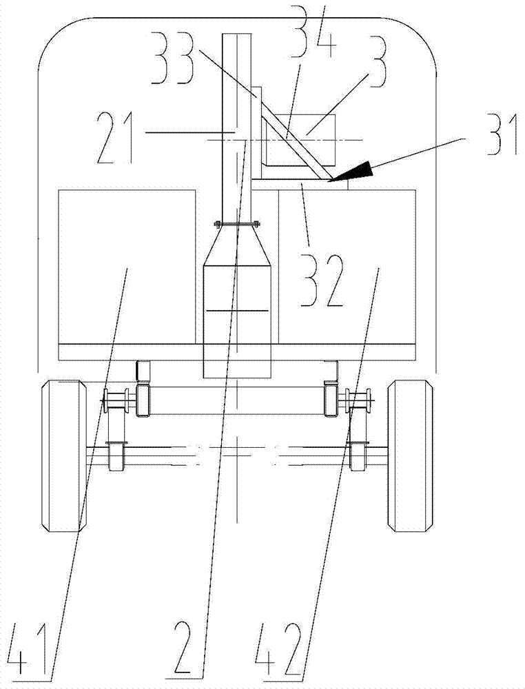 Electric cleaning vehicle