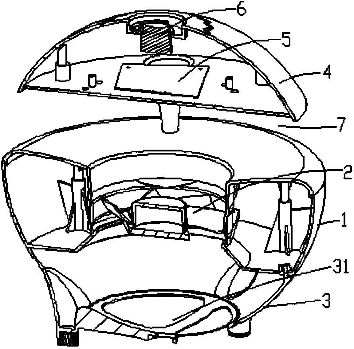 Air-flow type mosquito killer