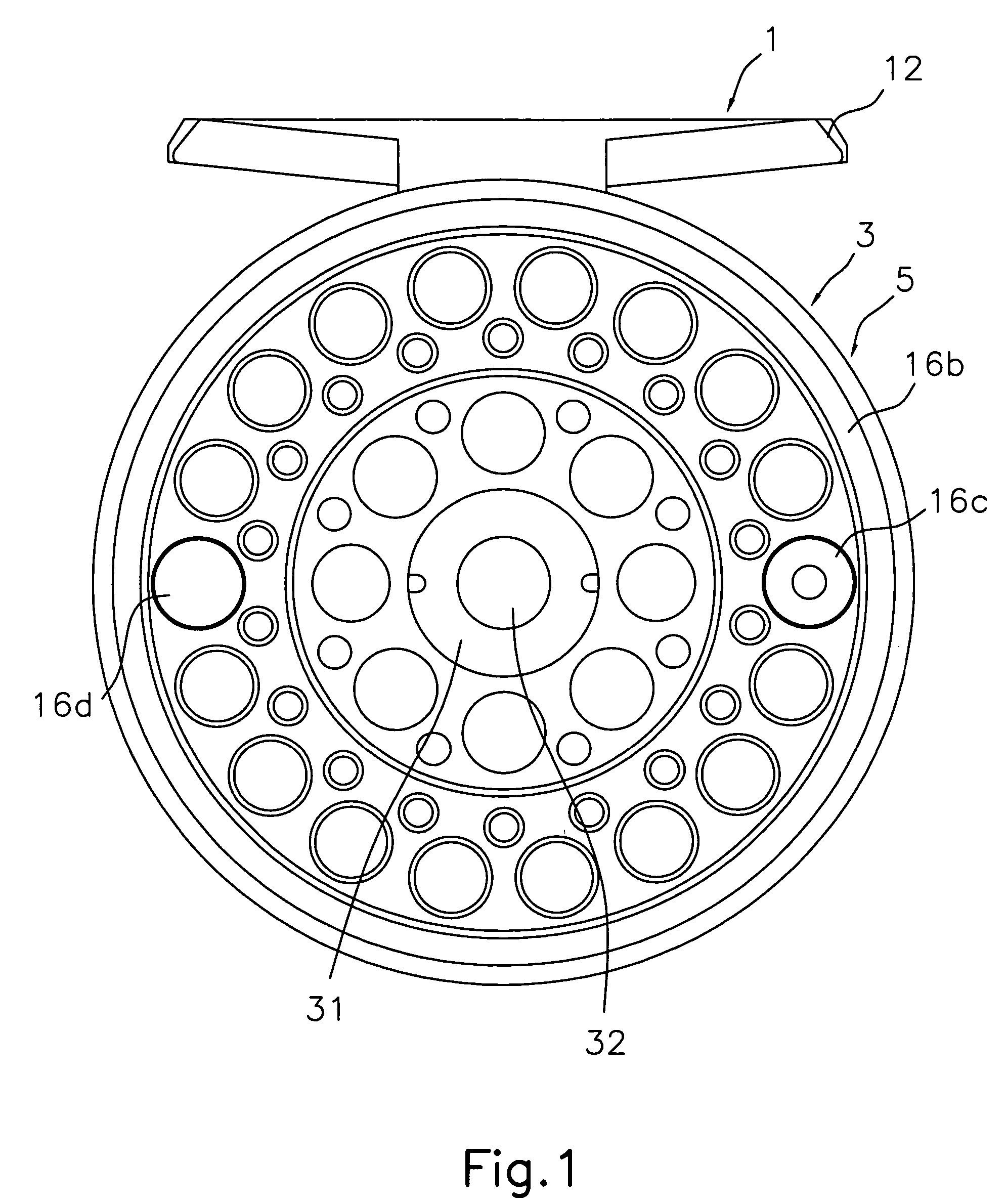 Fishing reel component