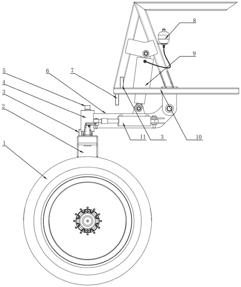 Sprayer suspension system and control method thereof