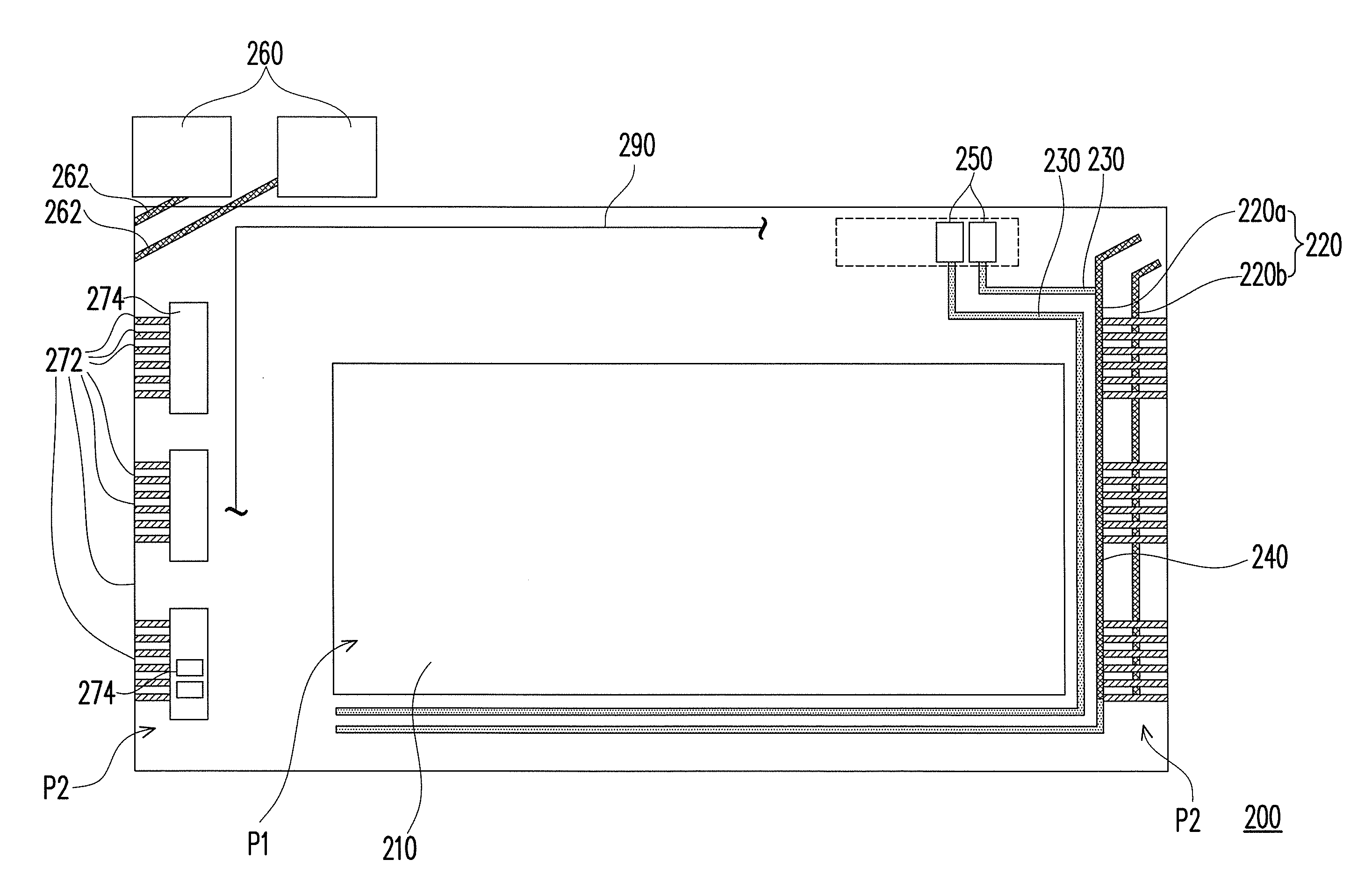 Array substrate with test shorting bar and display panel thereof