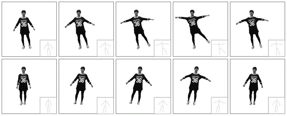 Realistic animation generation method based on Kinect