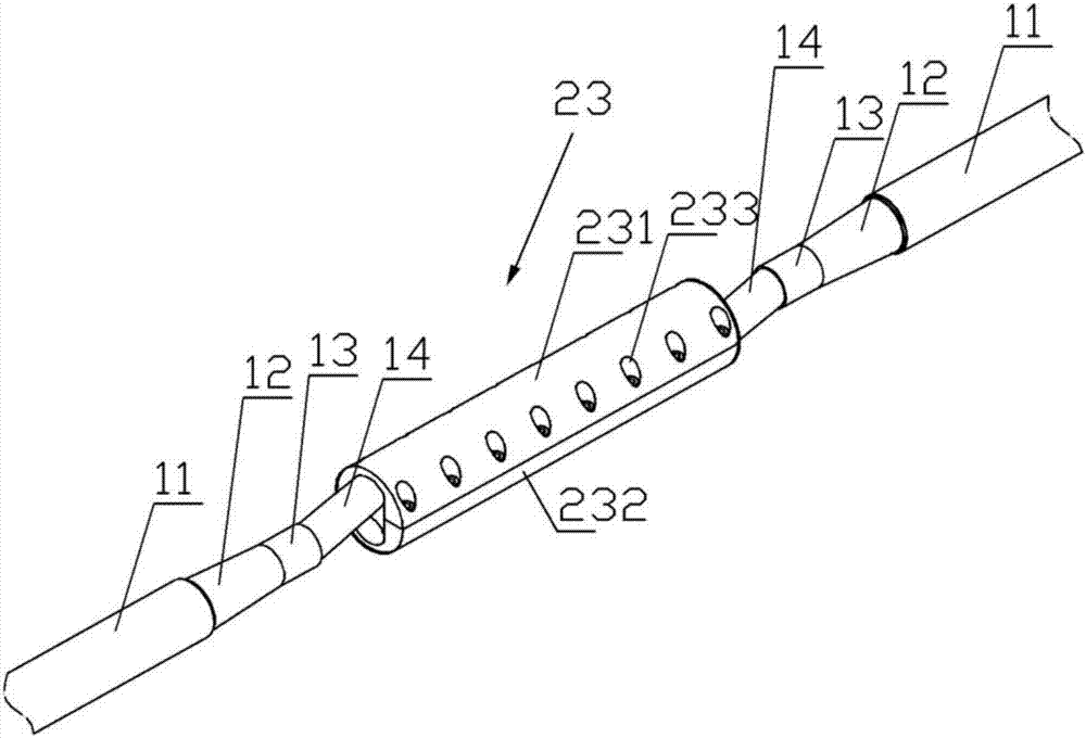 Connector assembly of two low-temperature superconduction cable terminals and fabrication method of connector assembly