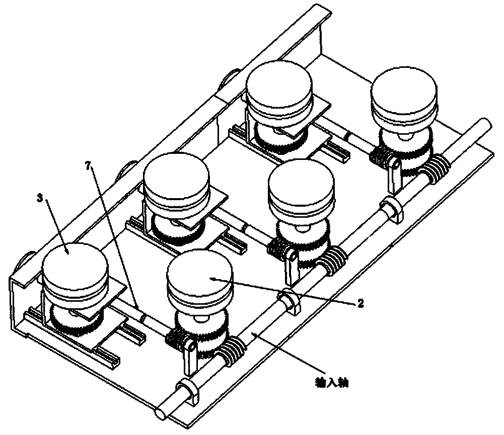 Flat steel transverse curvature bending correcting machine