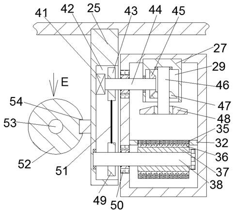 Filtering treatment device of textile equipment