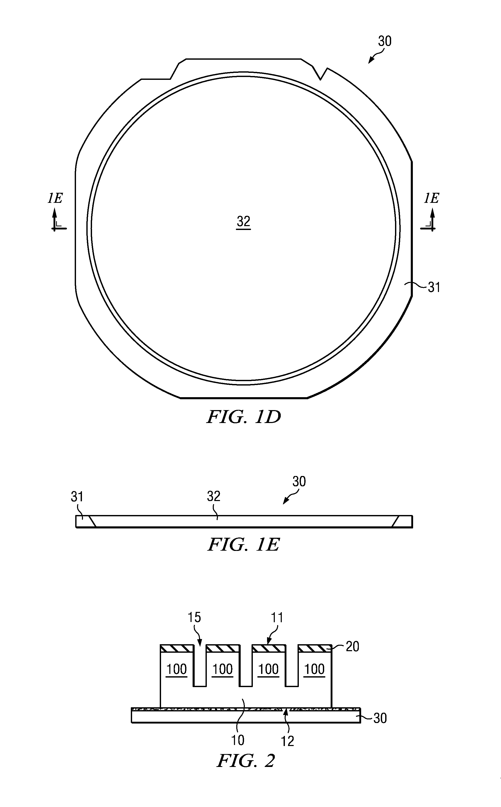 Separation of semiconductor devices from a wafer carrier