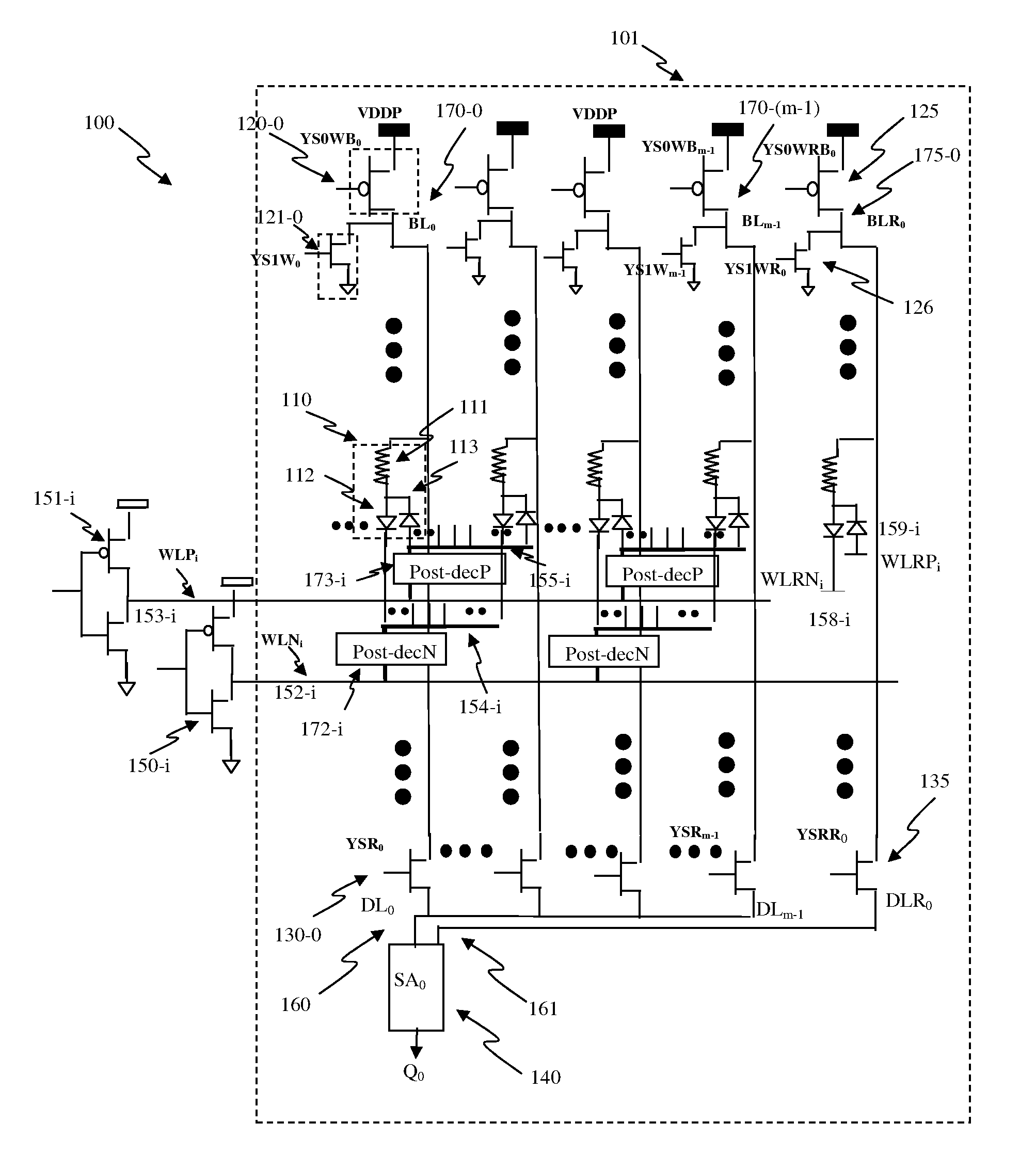 Programmable Resistive Memory Unit with Data and Reference Cells