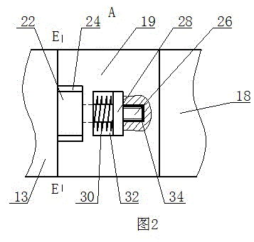 Removing device for beverage bottle having high bottle cap of beverage filling machine