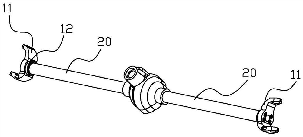 Cleat structure, integral front axle and modification method