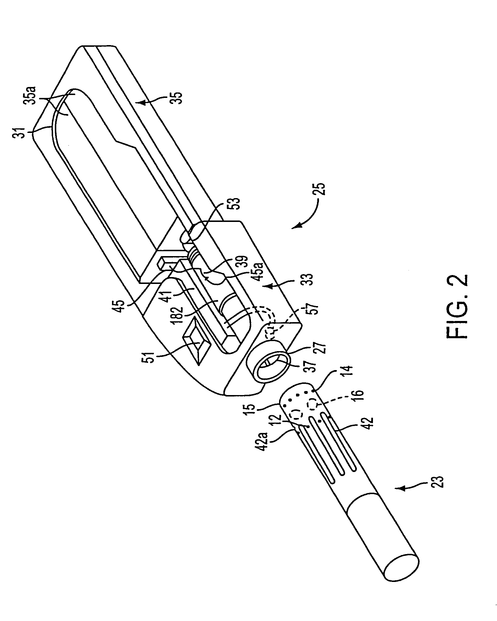 Electromagnetic mechanism for positioning heater blades of an electrically heated cigarette smoking system