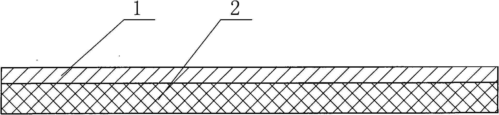 Novel floor mat and construction method thereof