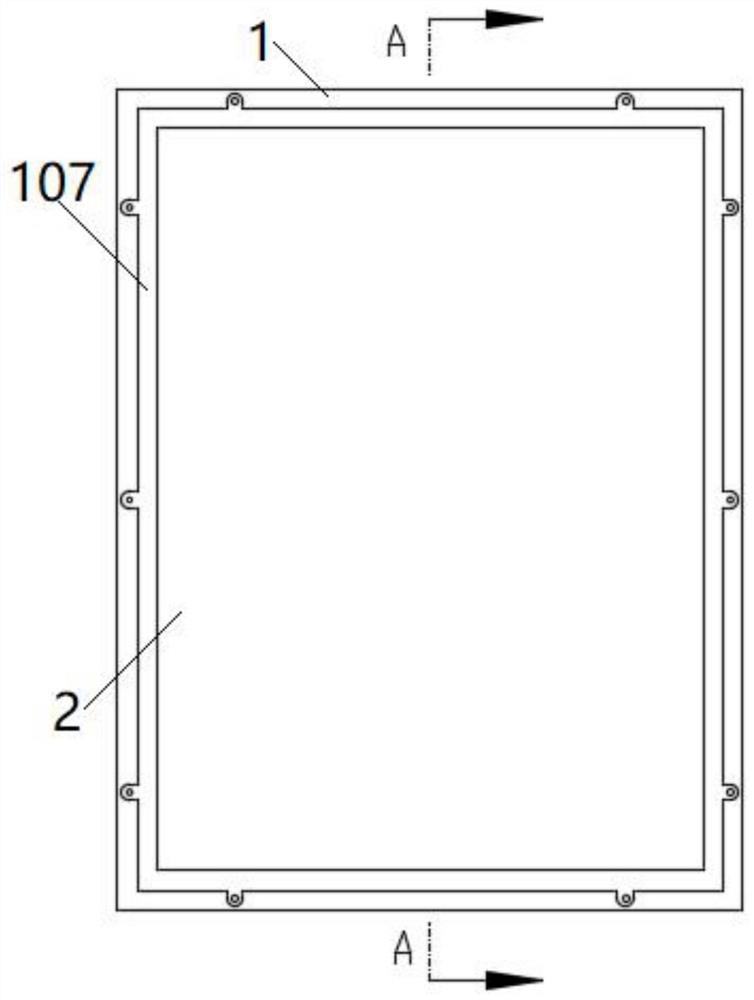 Protective glass for glass curtain wall