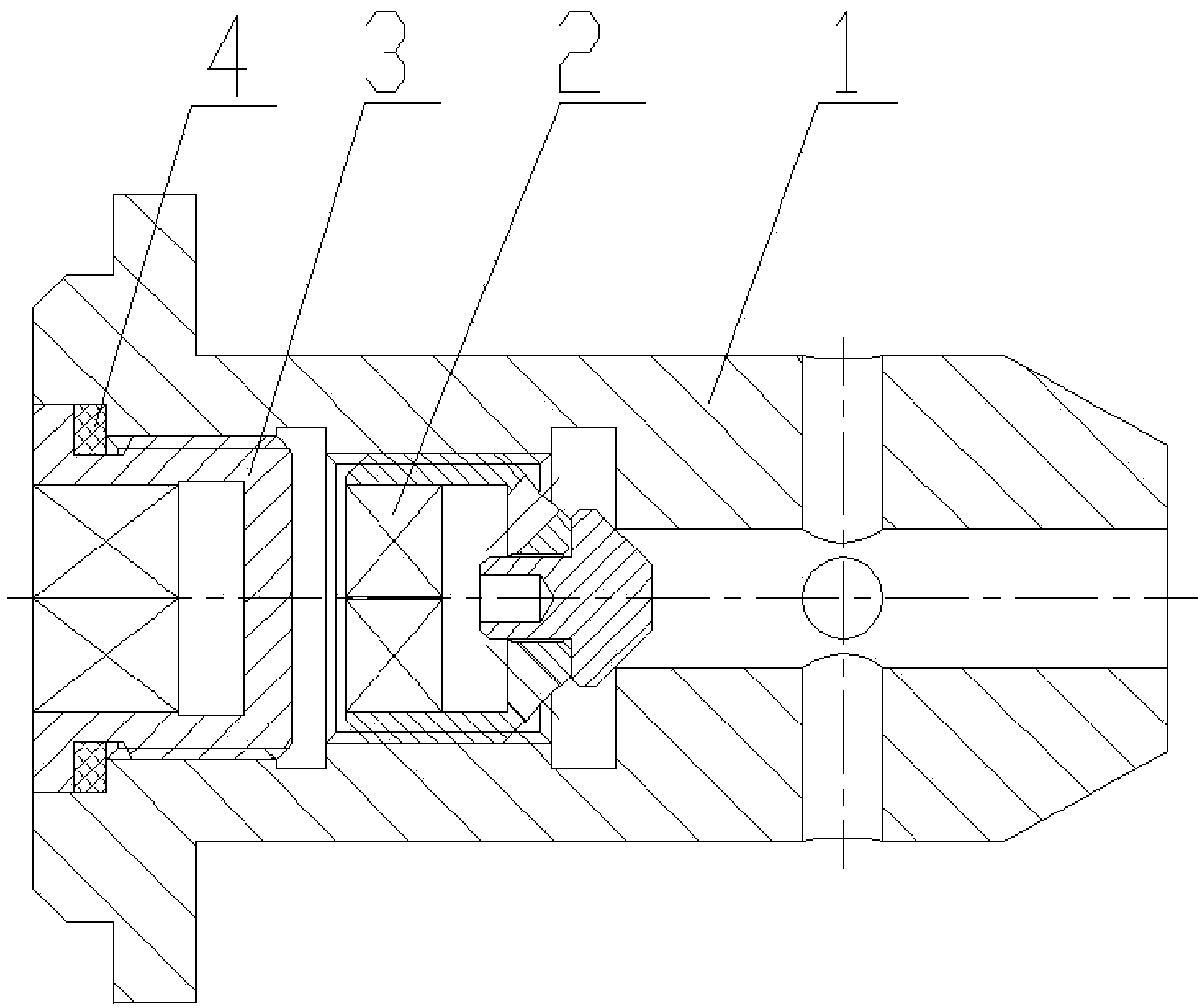 Inflating method of packing box self-sealing valve for packing box