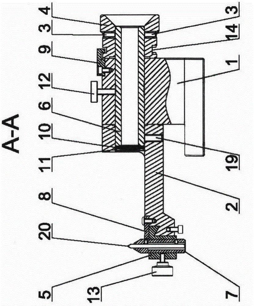 See-through arc grinding wheel dresser