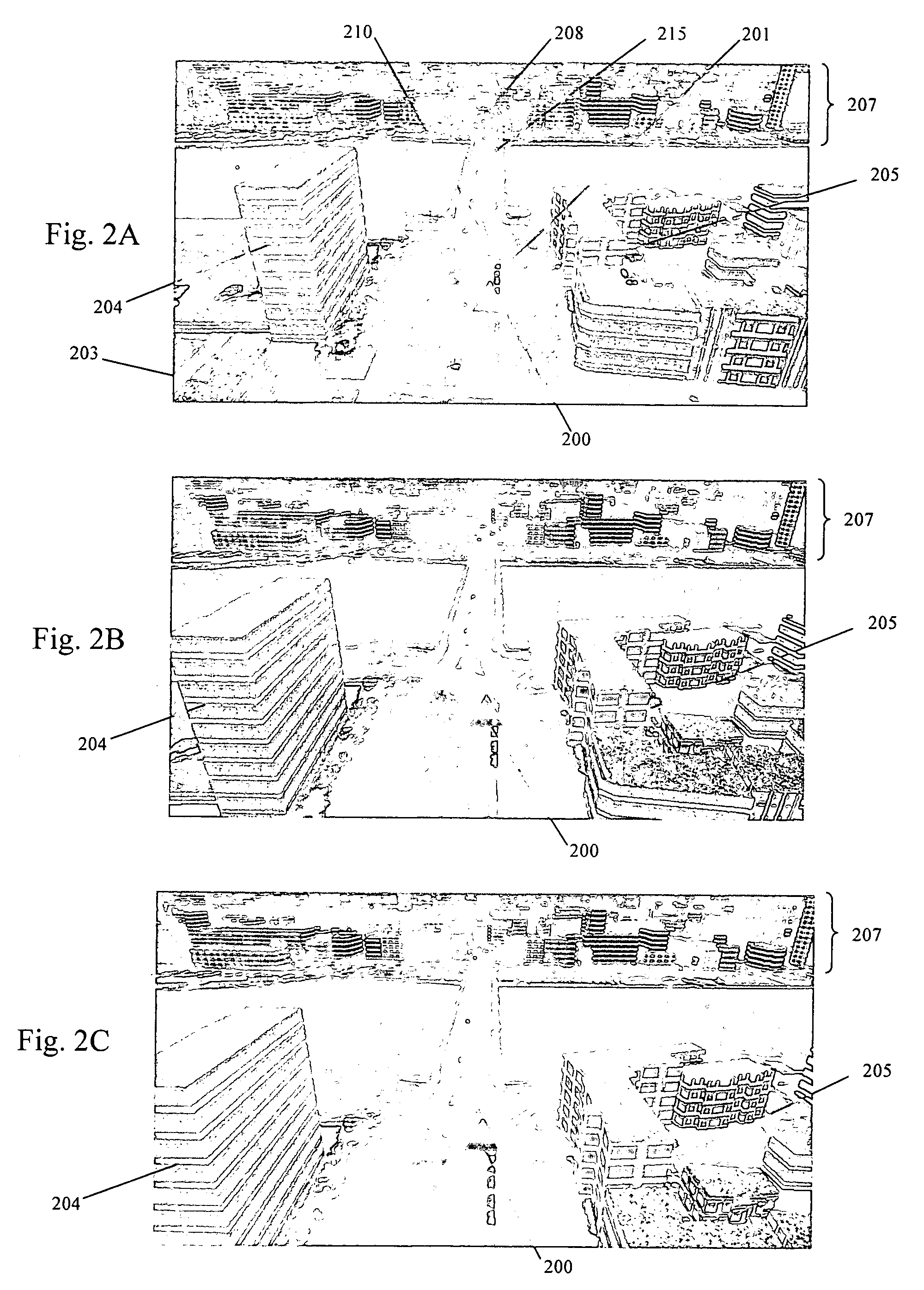 Hierarchical system and method for on-demand loading of data in a navigation system