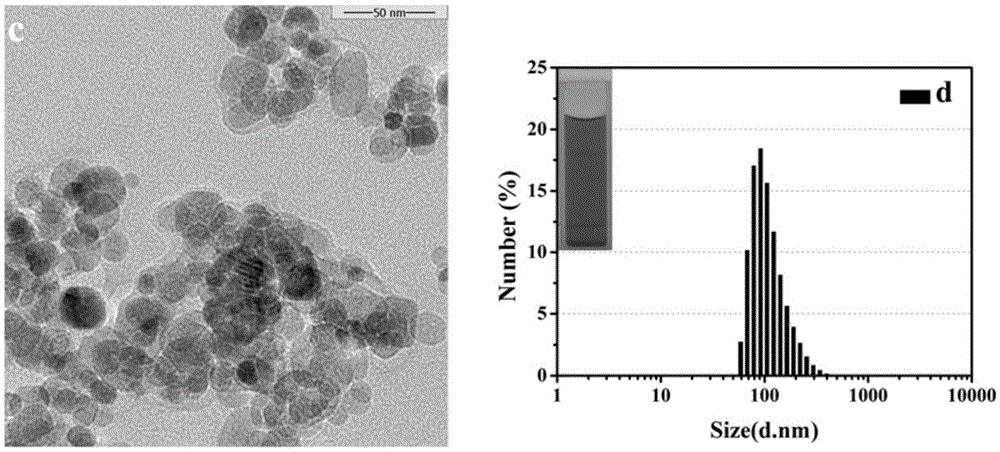 A kind of preparation method of targeted nuclear magnetic contrast agent