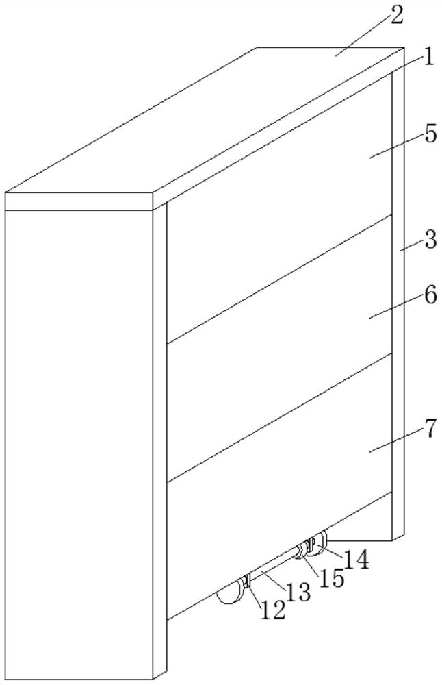 Storage cabinet for clinical laboratory