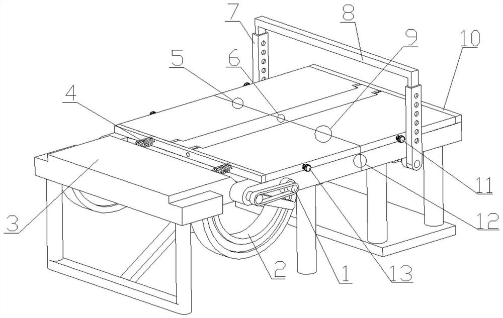 Multifunctional medical detection bed