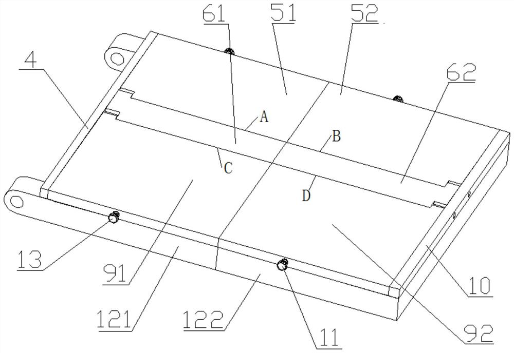 Multifunctional medical detection bed