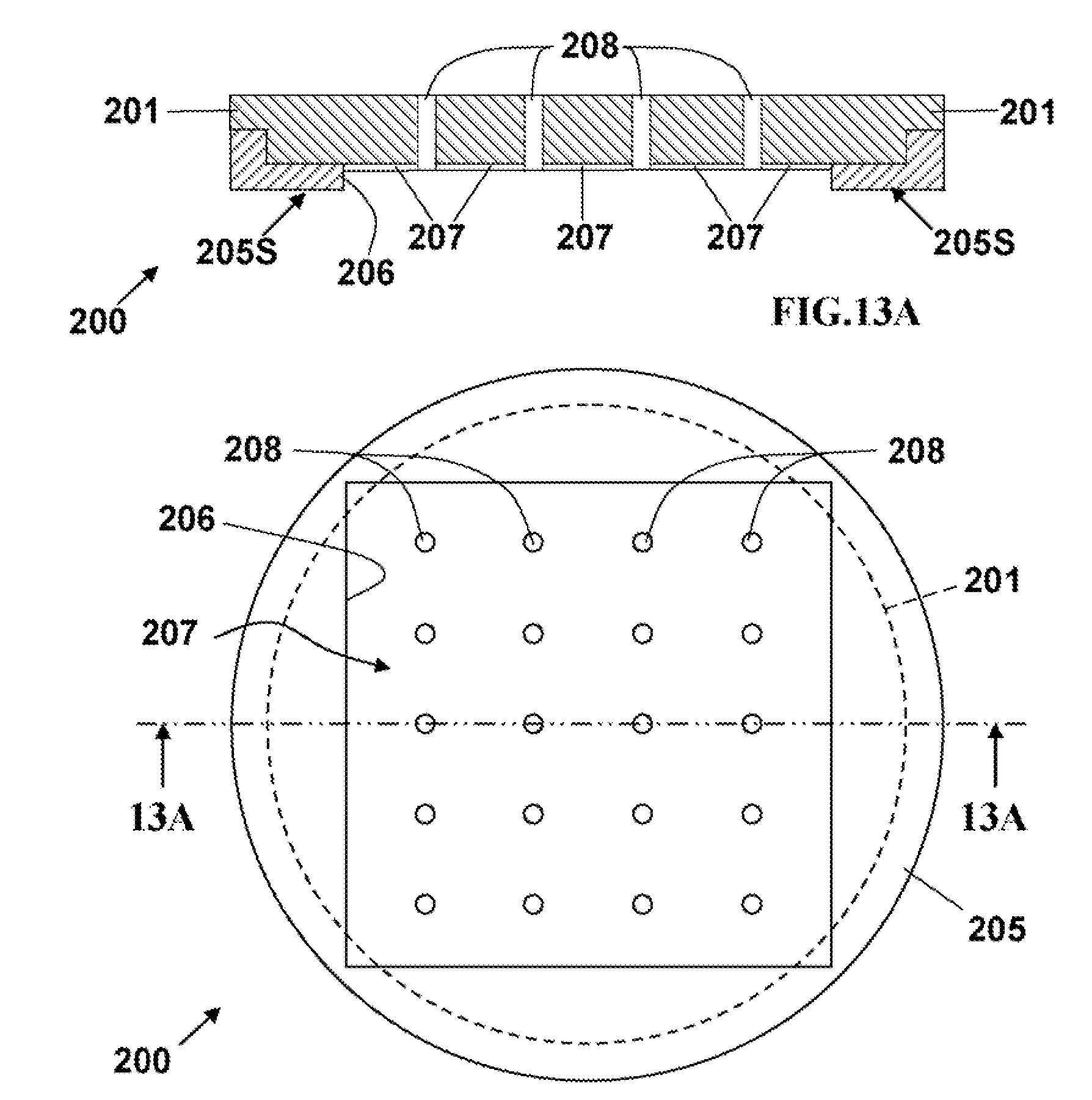 Damascene reticle and method of manufacture thereof