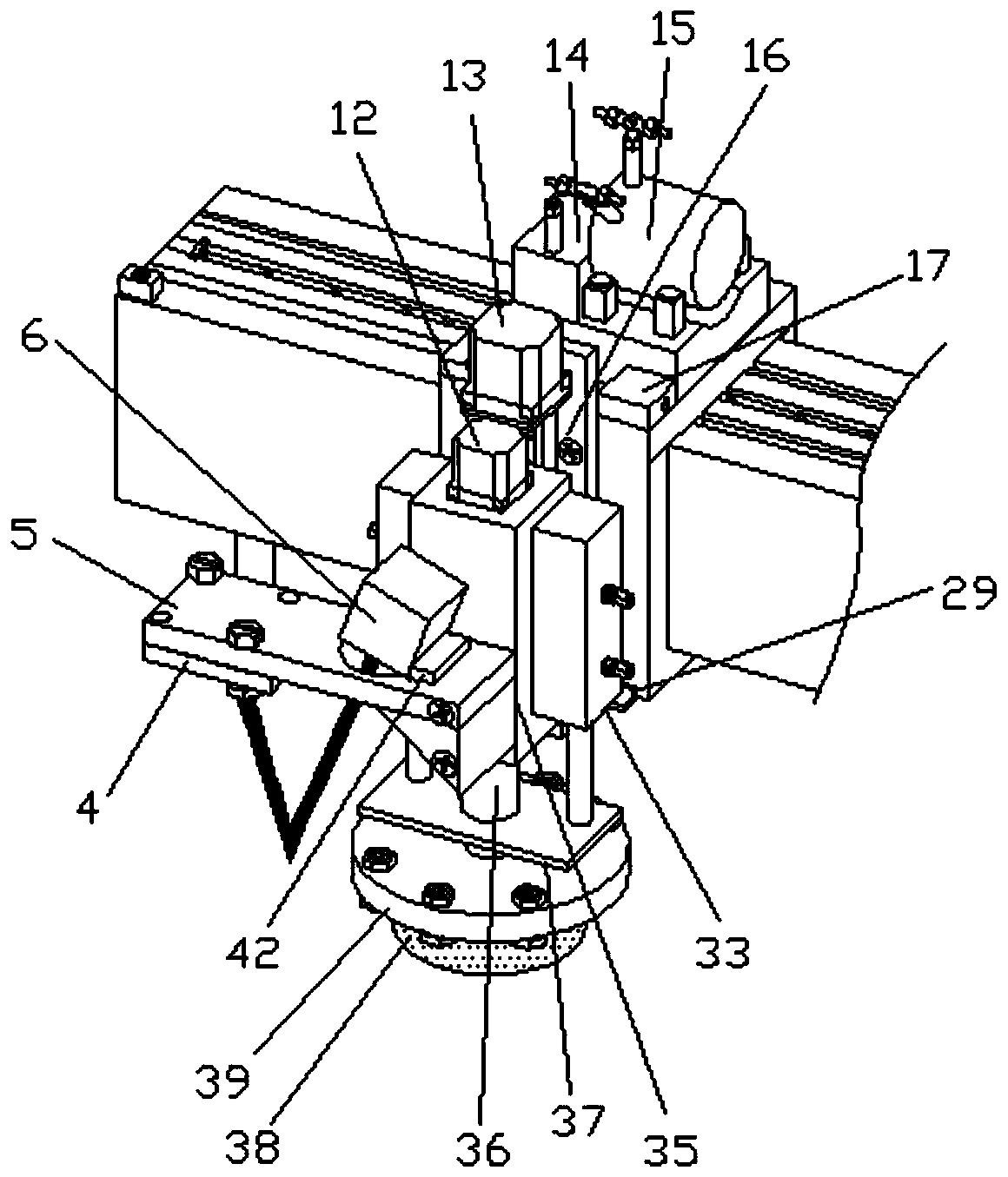 Method and device for detecting and dressing quality of end face grinding wheel in real time