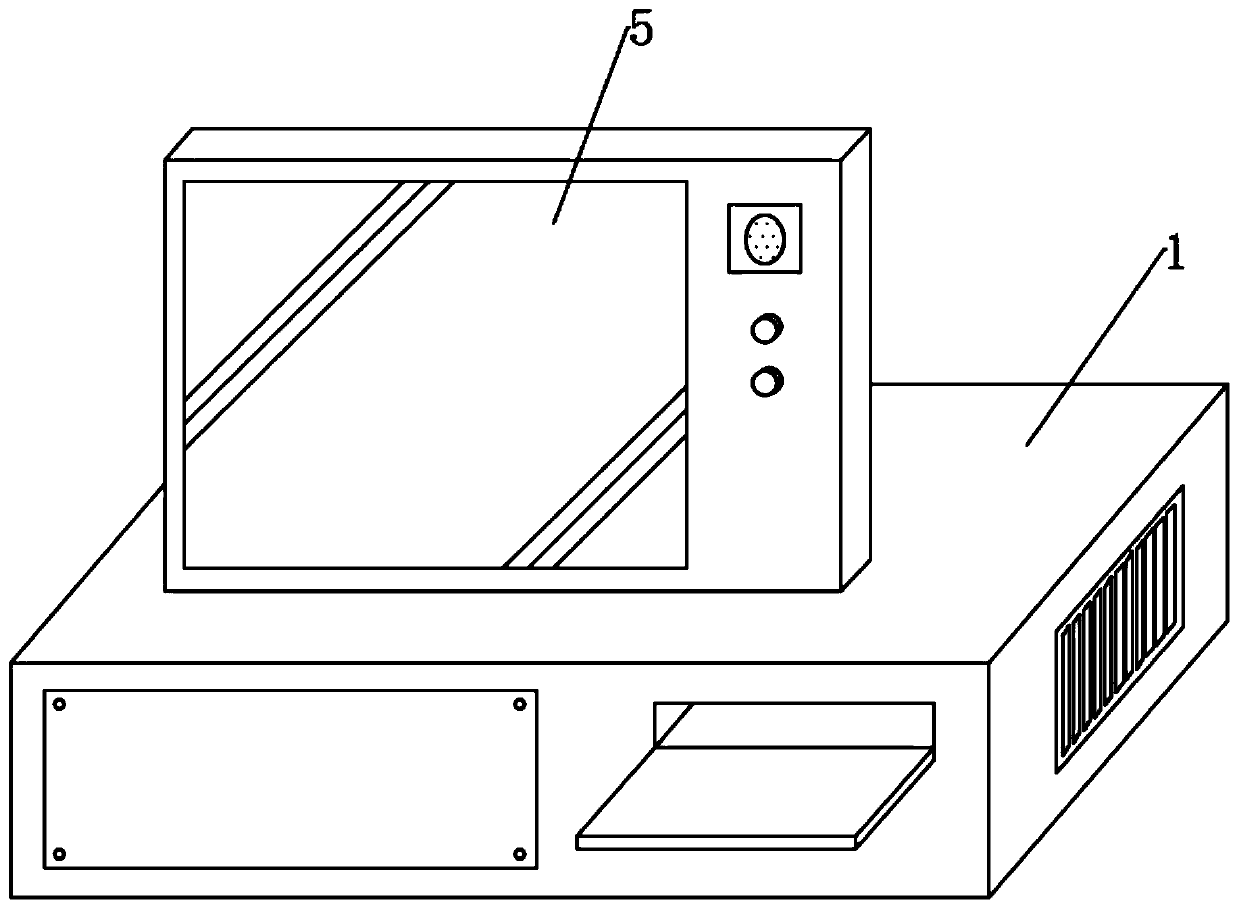 Cost accounting control device applied to system economy and usage method thereof